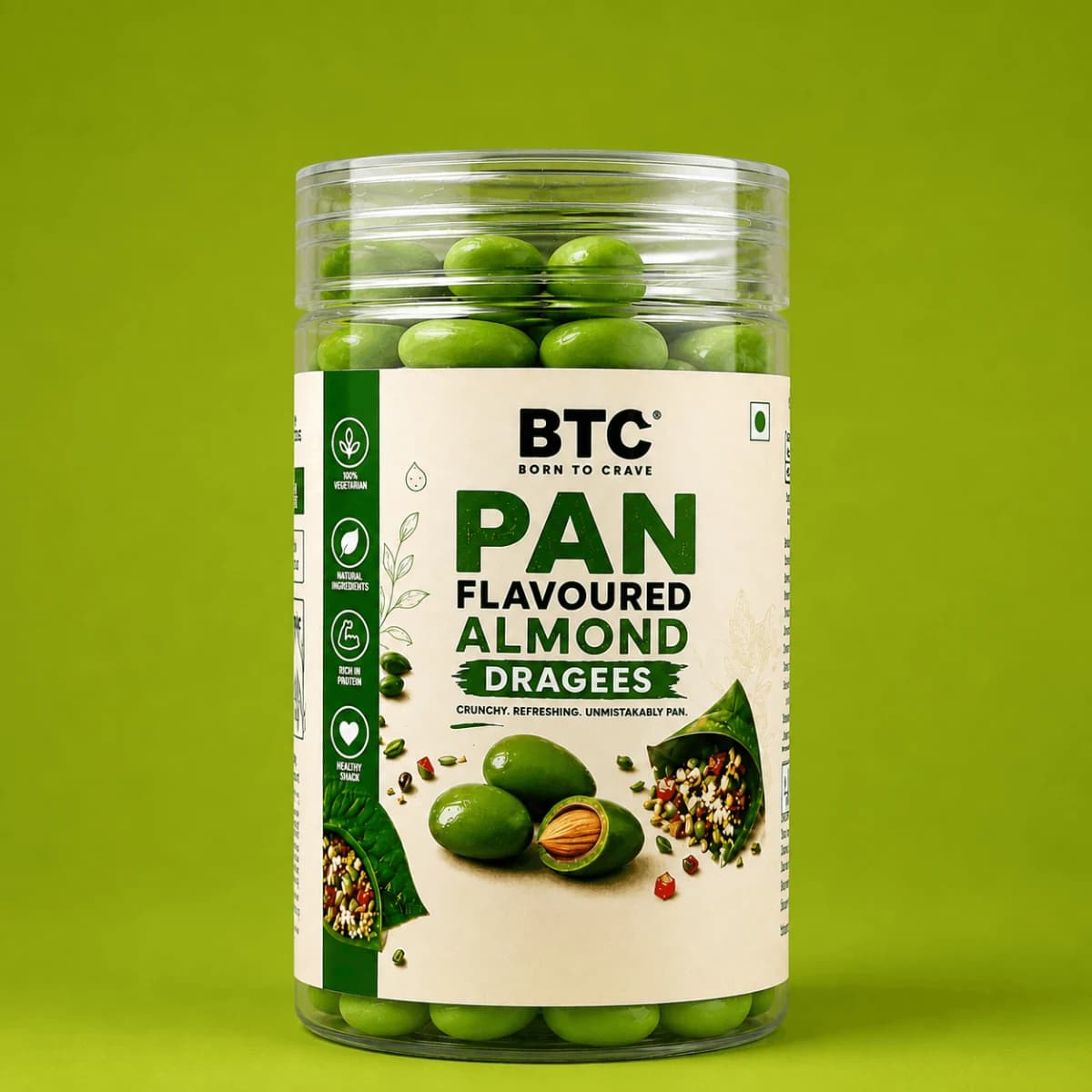 Paan Flavoured Gourmet Almond Dragees