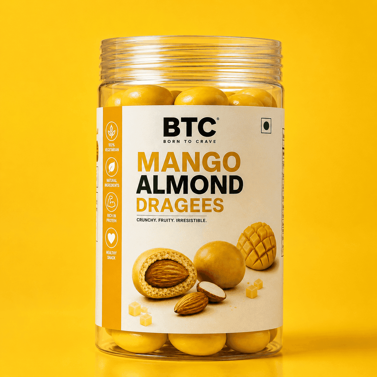 Mango Almond Dragees