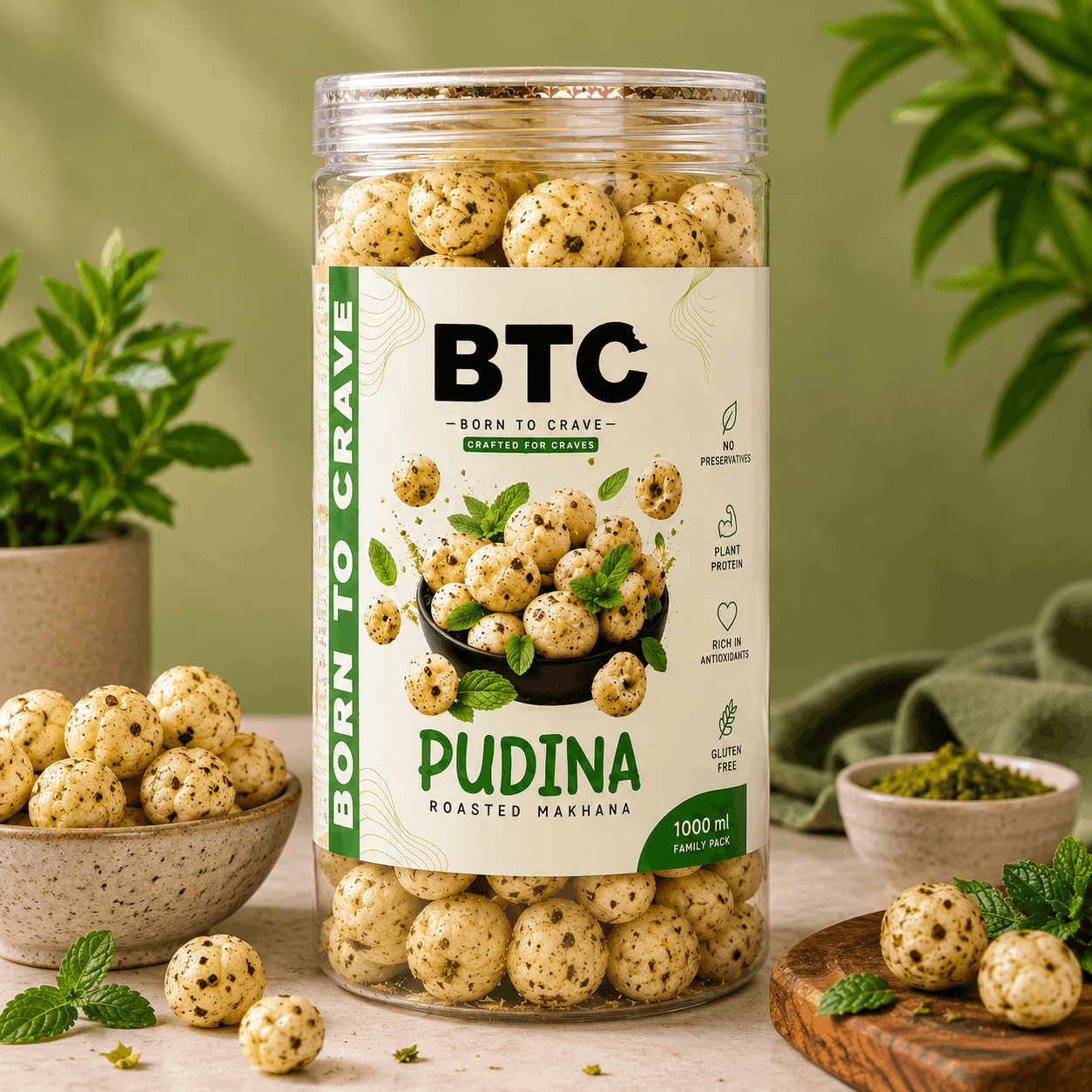 Pudina Roasted Makhana